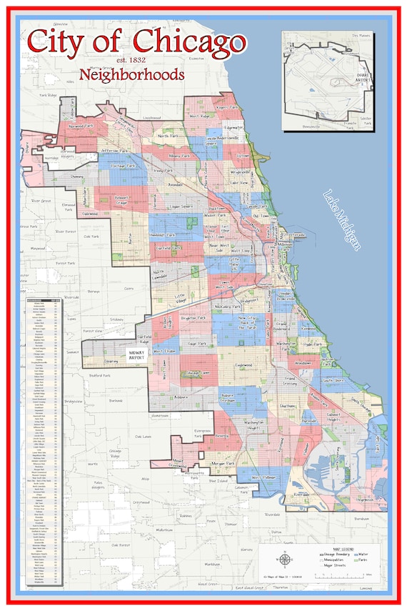 Interactive Chicago Neighborhood Map