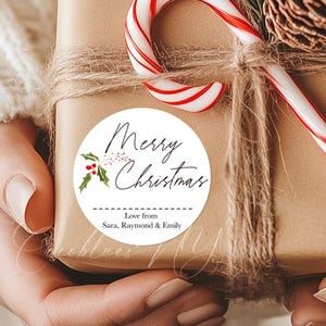 Christmas Sticker, Christmas Gift Stickers, Cookie Label, Envelope Labels, Christmas Sticker, Gift Stickers, Holiday Labels