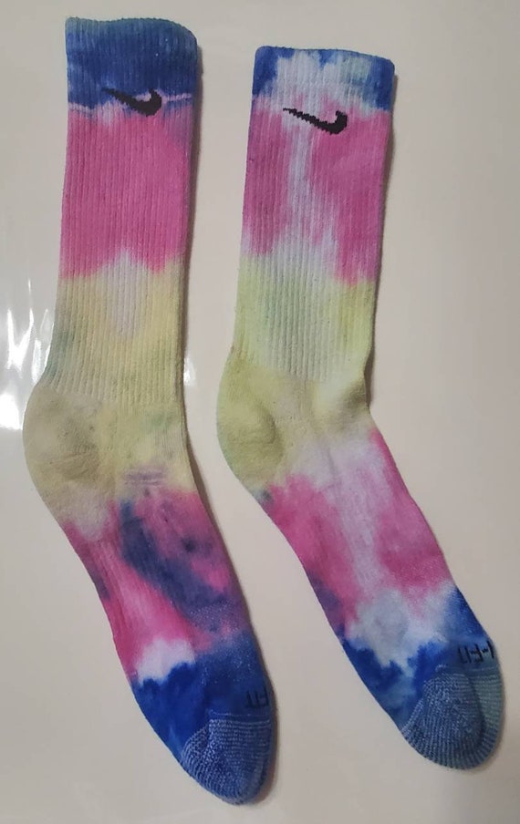 Tie dye nike socks mens 812 Etsy