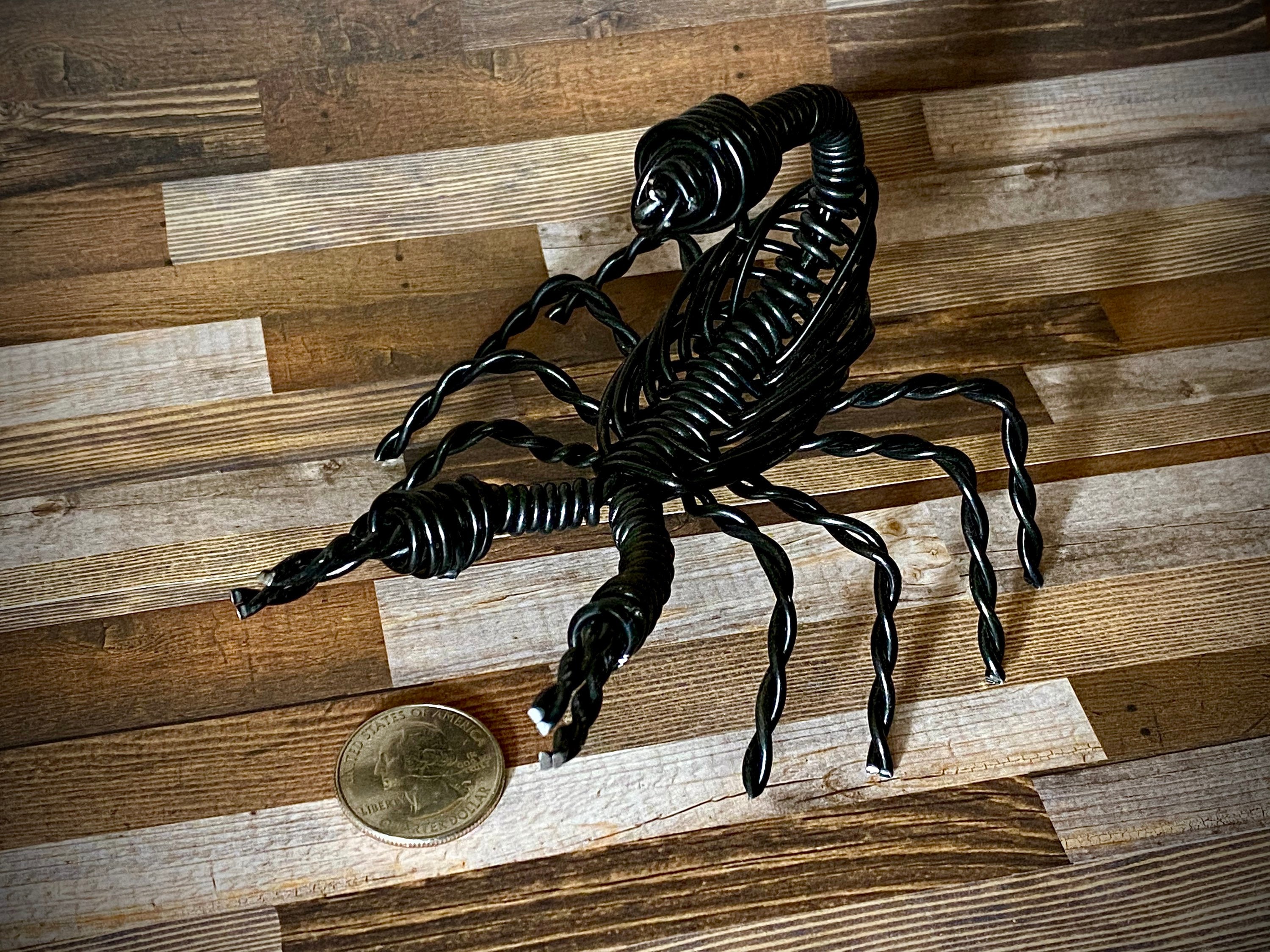 Wire Scorpion Art Sculpture Large Arachnid | Etsy