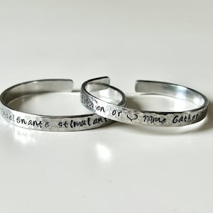 Bracelet personnalisé pour enseignant, cadeau pour éducatrice, bracelet pour enseignante, cadeau de prof, French Teacher's Gift, preschool