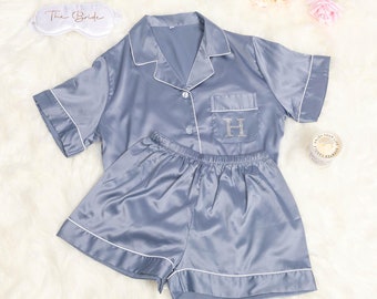 Softest Bridesmaid Pajamas,Customized Pajama Set,Wedding Party PJs,pj pants,Short Pajamas,Bridesmaid Proposal Gifts,Gifts,Getting Ready