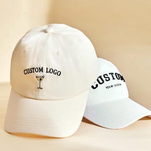 Personalized Text Hat,Personalized Cap with Name and Logo,Retro Baseball Hat,Gift For Bride,Unisex Baseball Hat,Bachelorette Party,For Bride