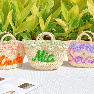 Personalized Beach Bag, Bridesmaid beach bag, Bridesmaid Gift basket, Bachelorette party gift basket,Wedding Party Gifts