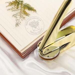 Gravador de livros personalizado, carimbo de livro personalizado, gravador de livros personalizado, da biblioteca de, gravador de casamento, Ex Libris, presente para amantes de livros