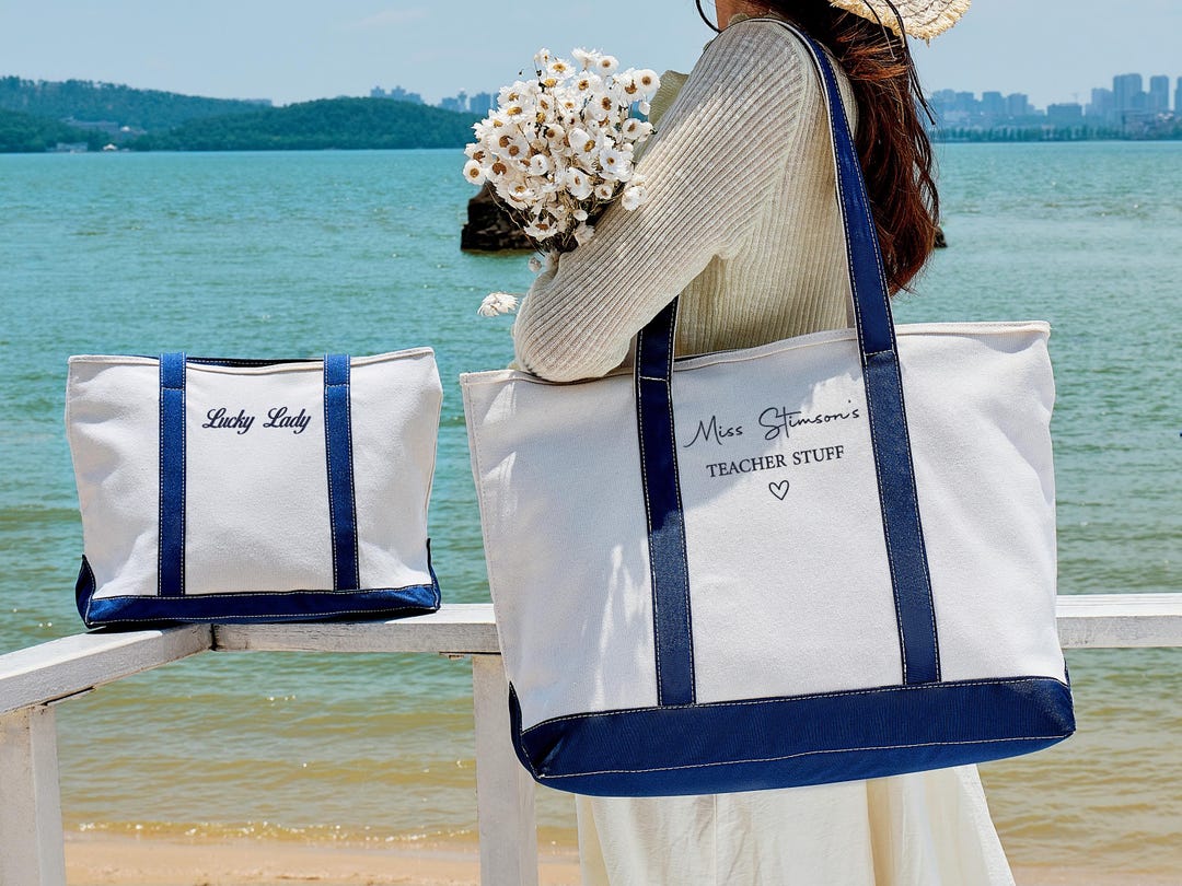Personalised Teacher Bag With Custom Name,custom Teacher Tote Bag ...
