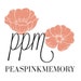 Peaspinkmemory store logo