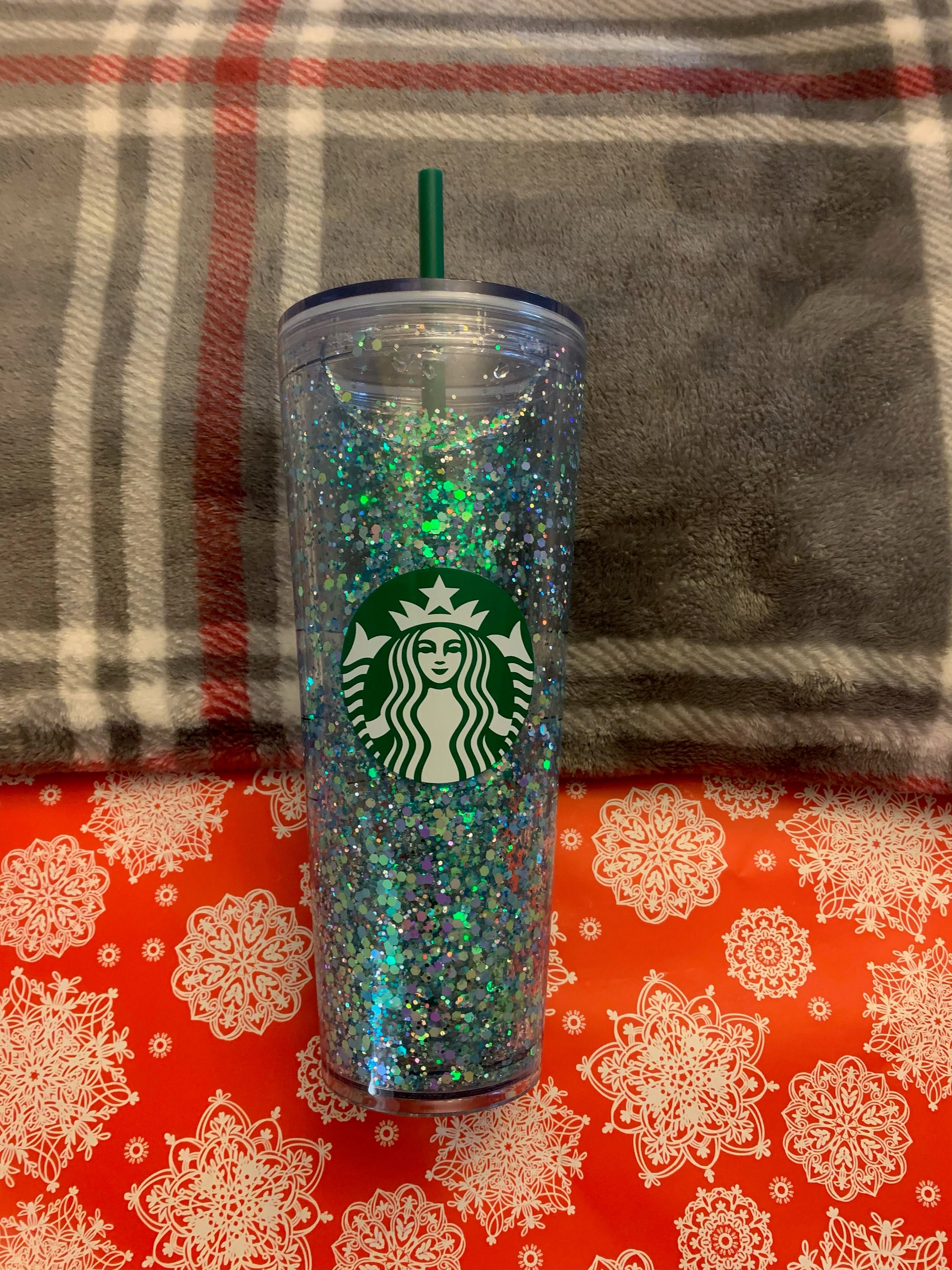 Starbucks Snowglobe Glitter Tumbler/Snow globe Starbucks | Etsy