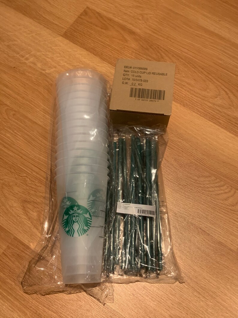 Bulk Starbucks Reusable Cold Cups Starbucks Cup Bulk Etsy