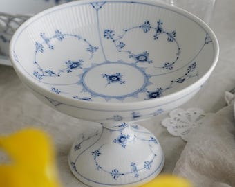 ヴィンテージ マイセン ブルーオニオン キャンドルスティック ペア