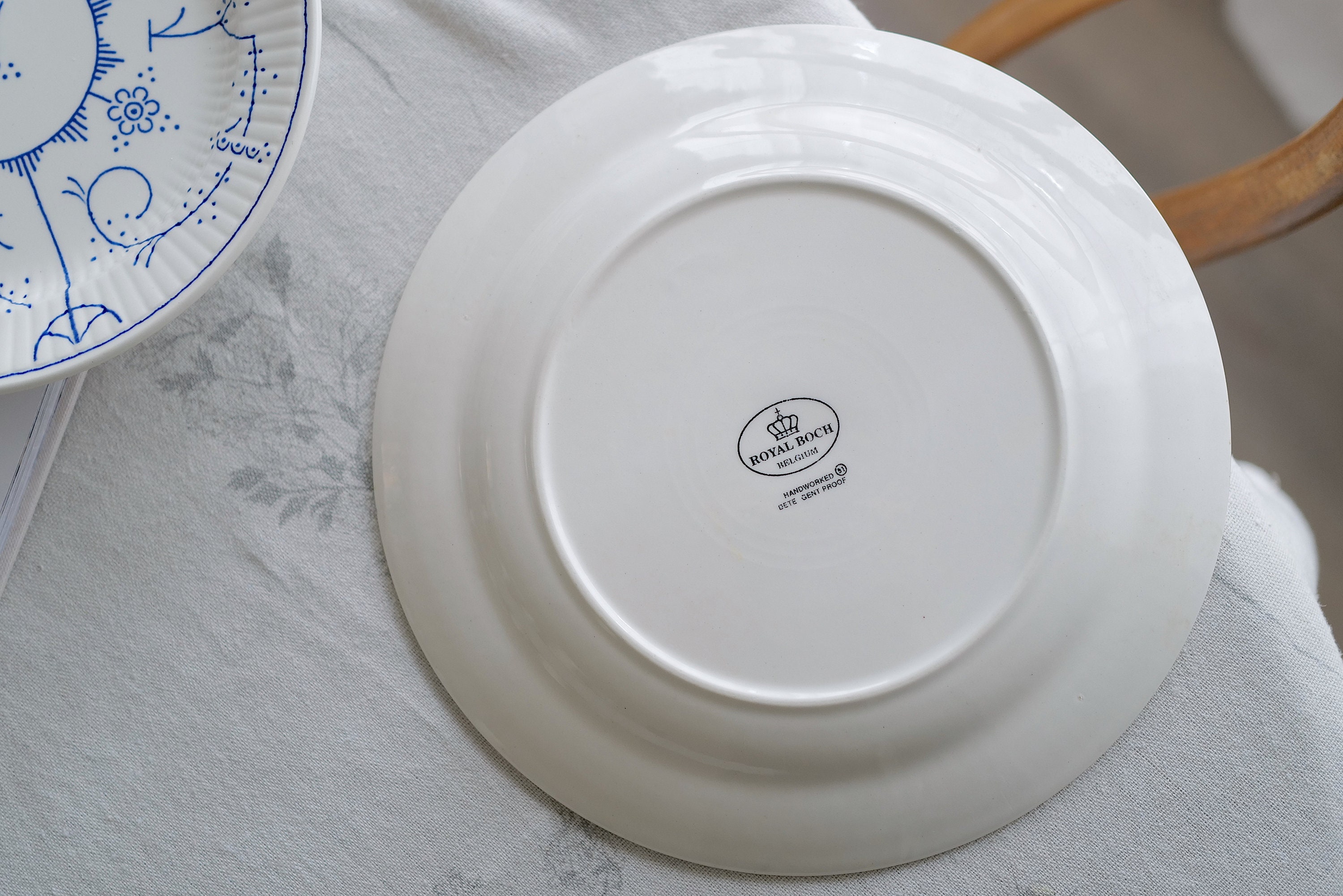 BFK（Boch Freres Keramis） RÉGENT プレート Vintage Royal Boch