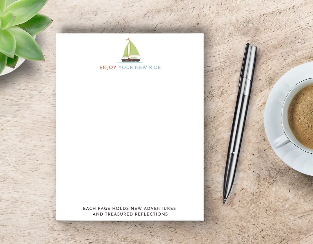 Reitrement Notepad Personalized Notepad for Retirement, Gift for New Graduates, Gift for ...