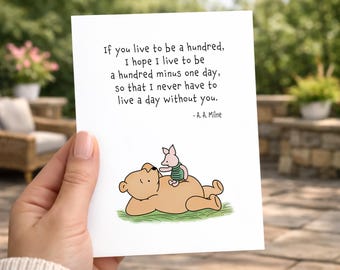 Classic Winnie The Pooh Illustration, Warm and Friendship