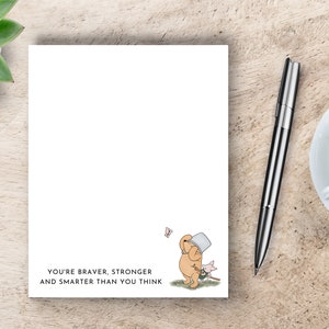 Winnie the Pooh Memo Pad - Etsy