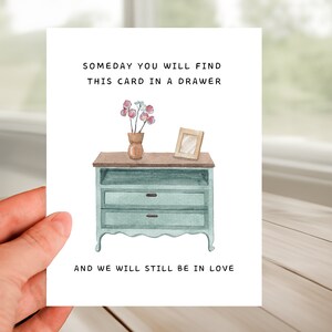 Romantic Greeting Card for Spouse, thoughtful anniversary card for Wife, Husband, Birthday for boyfriend or Girlfriend, Special Occasion