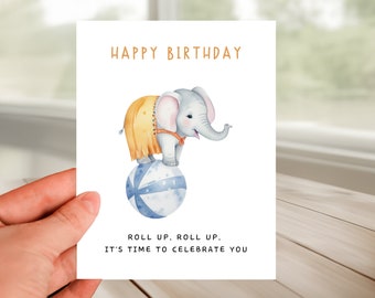 Tarjeta De Cumpleaños Divertida: "Que Tengas Un Cumpleaños Genial