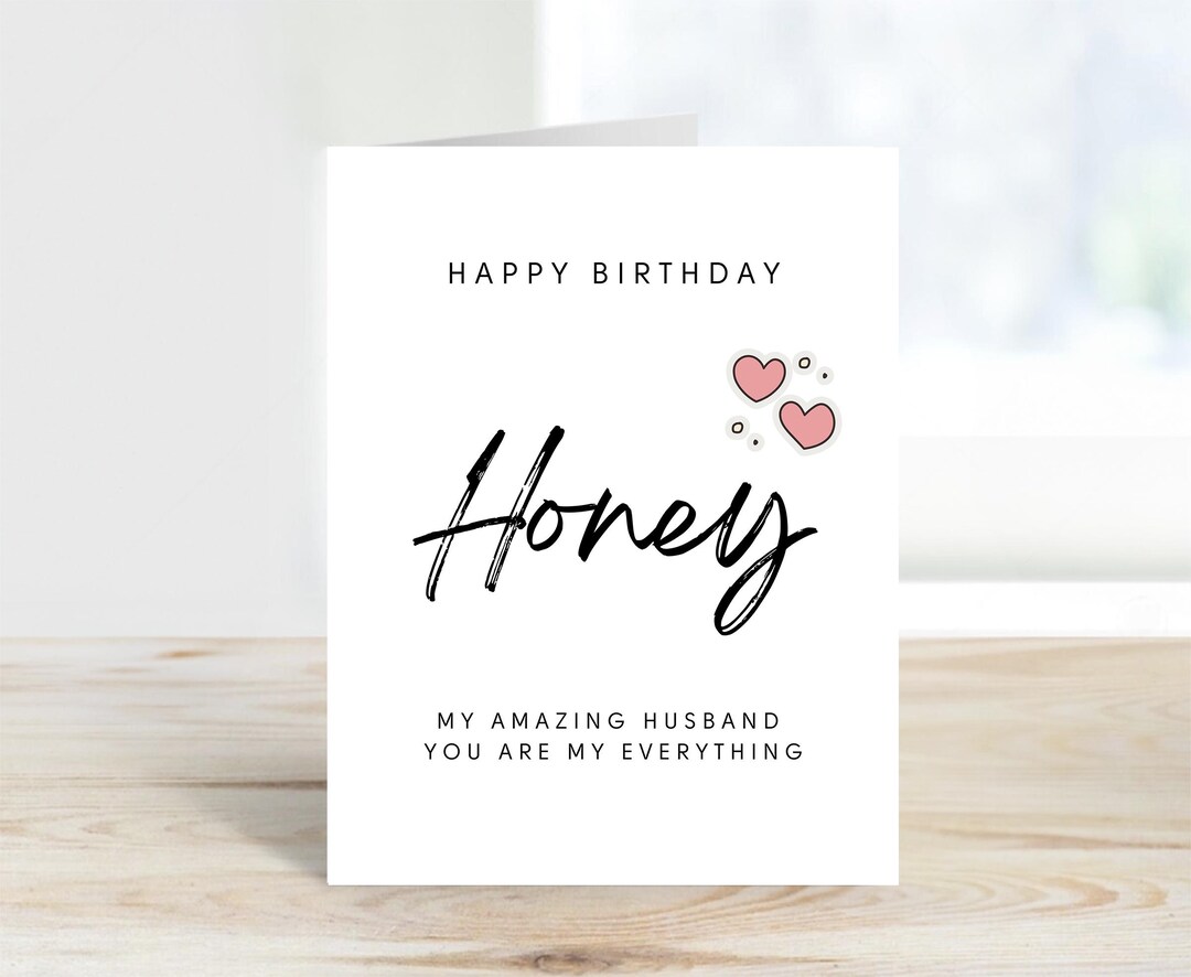 Husband Birthday Card - Happy Birthday Card for Husband, You Are My ...