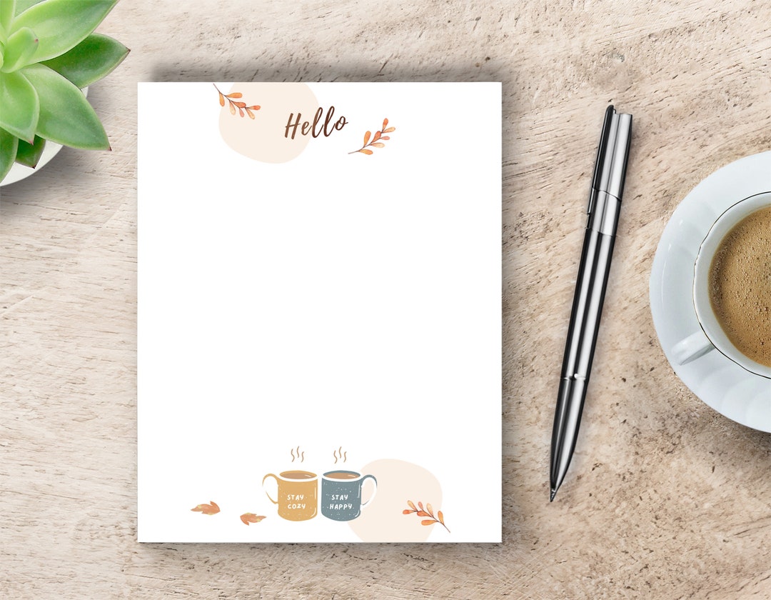 Notepad or Memo Pad, Happy Birthday Gift, Holiday Gift, Desk Essential ...