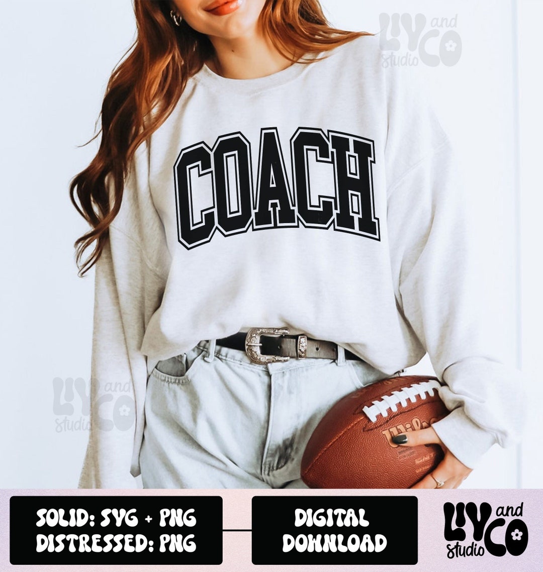 Varsity Coach Svg Varsity Coach Png Coach Svg Coach Png Etsy