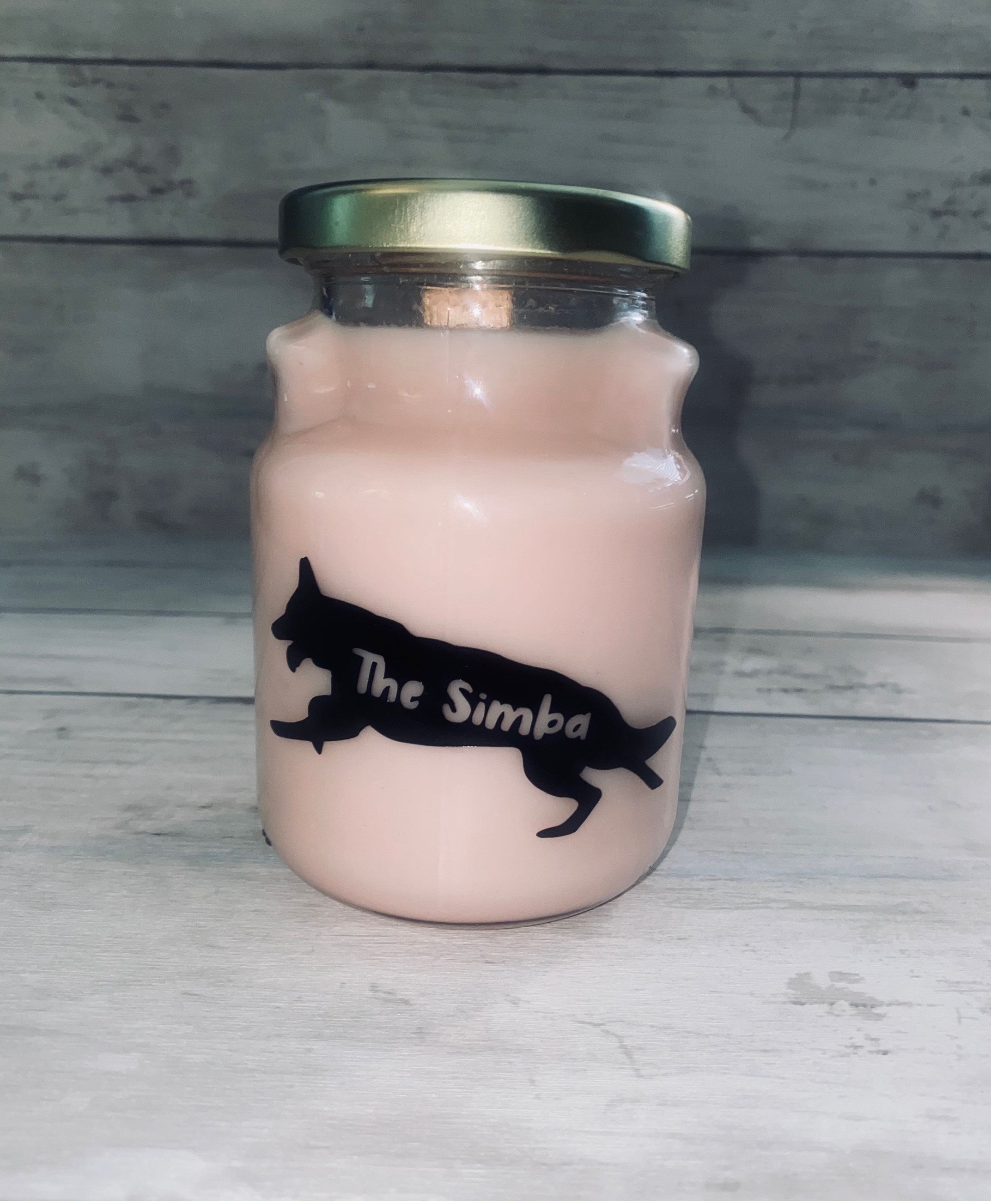 Dog Breed Candle Dog Lover Candle Dog Shadow Candle Etsy