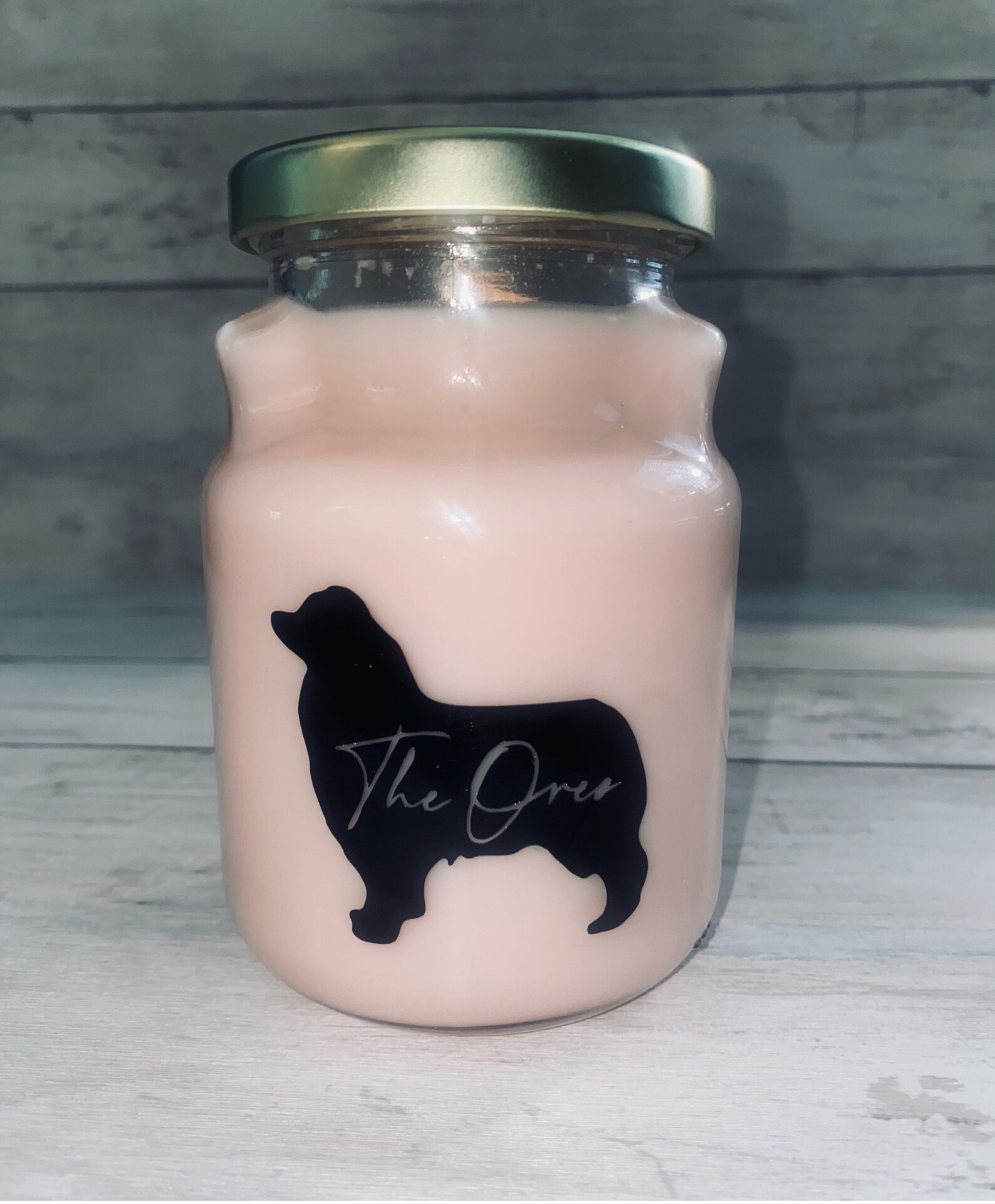 Dog Breed Candle Dog Lover Candle Dog Shadow Candle Etsy