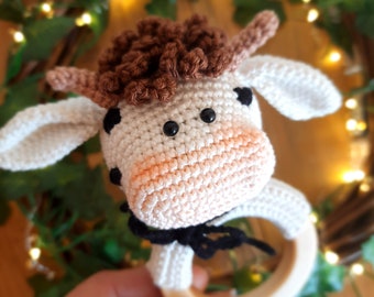 crochet pattern, amigurumi cow pattern, crochet cow pattern