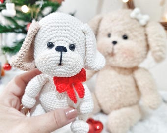 dog pattern, crochet dog, cute dog, amigurumi dog pattern