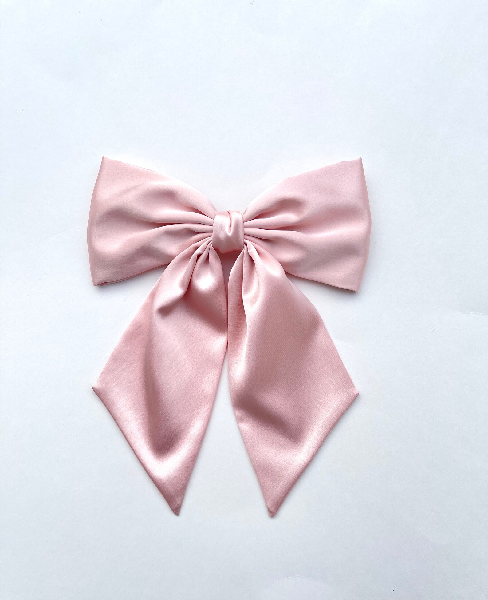 Silk Satin Giant Hair Bow Oversized Women Hair Bows French - Etsy