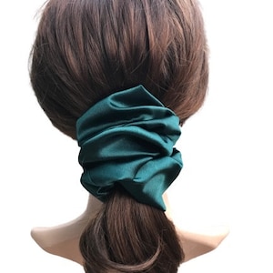 Oversized Scrunchie, jumbo Scrunchie, hair scrunchy, satin Scrunchies, women Scrunchies hair accessory