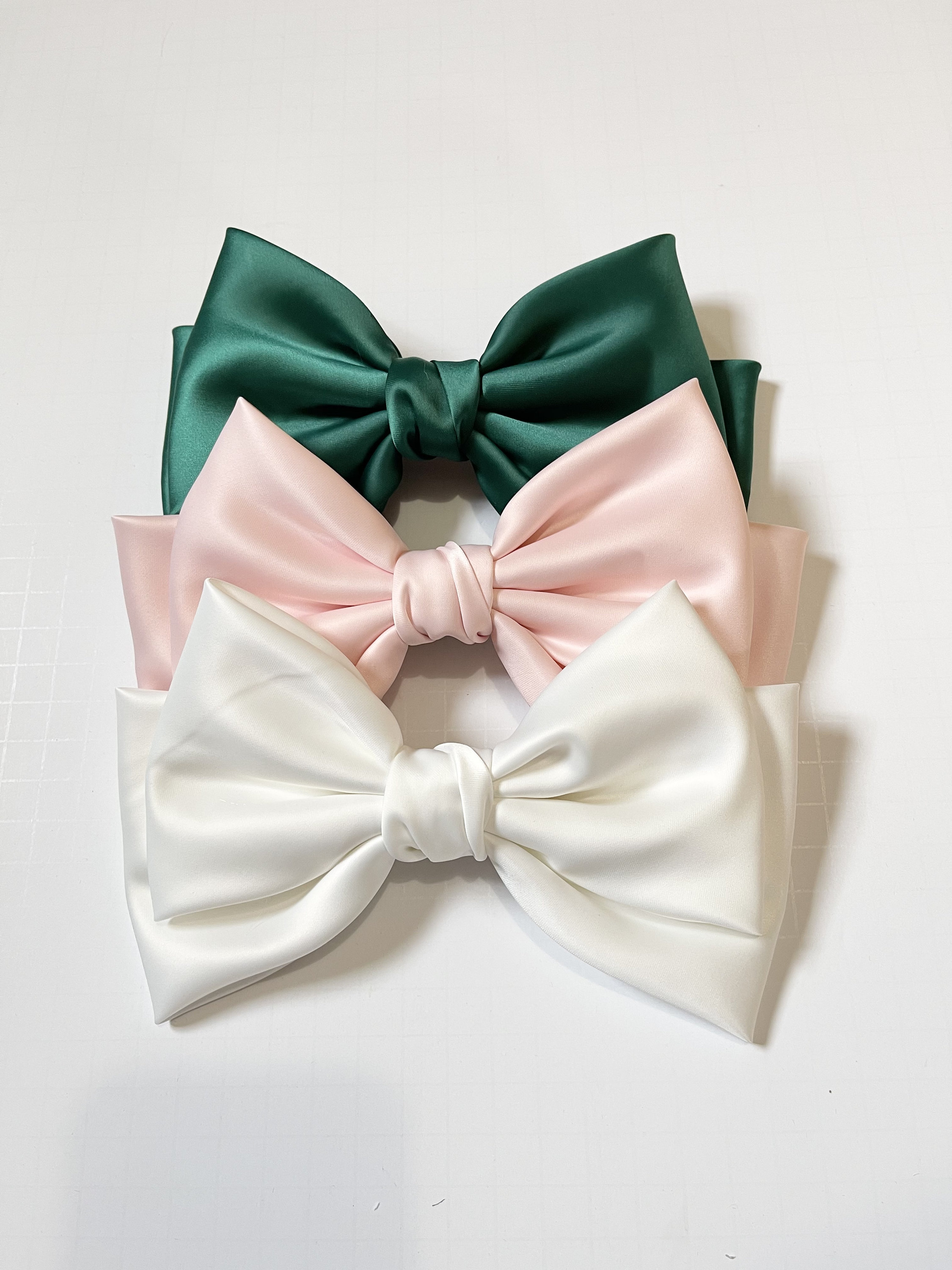 Satin Bow Clip, Satin Big Bow, Women Hair Clip, Hair Satin Bow Clip, Satin Big Bow, Women Hair Clip, Hair