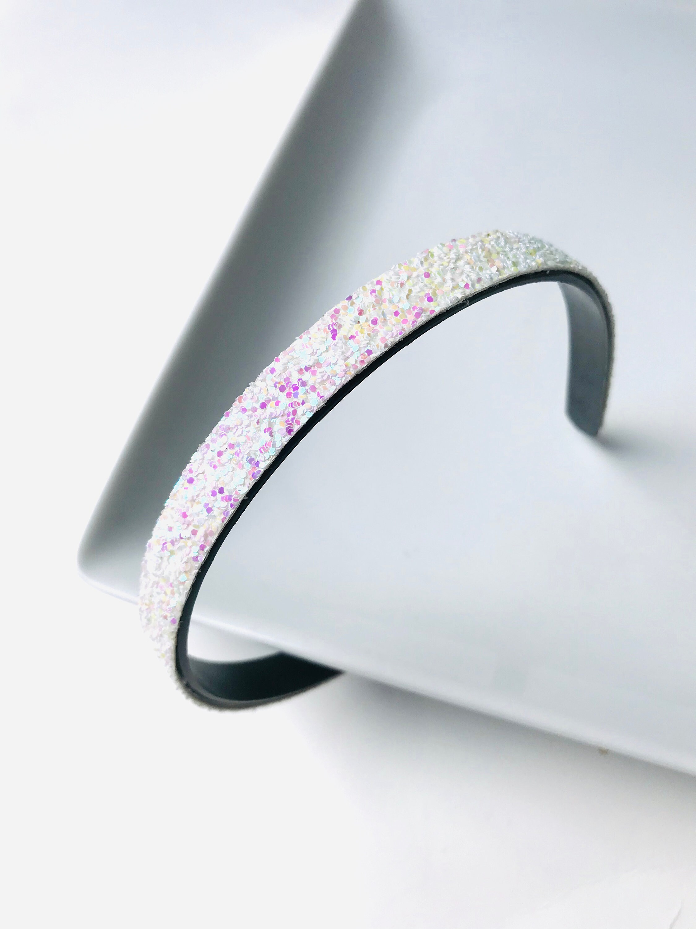 Babyhug Glitter Ears Applique Hair Band - Silver