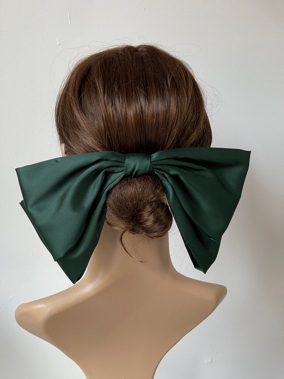 6 Stück Seidige Satin-Haarschleifen – Weiche Clips In Neutralen Farben Für Frauen & Mädchen