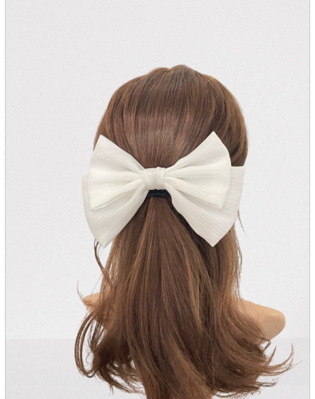 Chiffon Bow France Hair Clip Women Hair Bow France Etsy