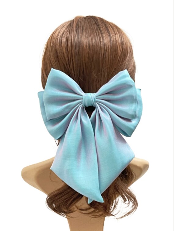 Buy Pearlescent Satin Large Hair Bows for Women Hair Clip Women Online in India - Etsy Buy Pearlescent Satin Large Hair Bows for Women Hair Clip Women Online in India - Etsy