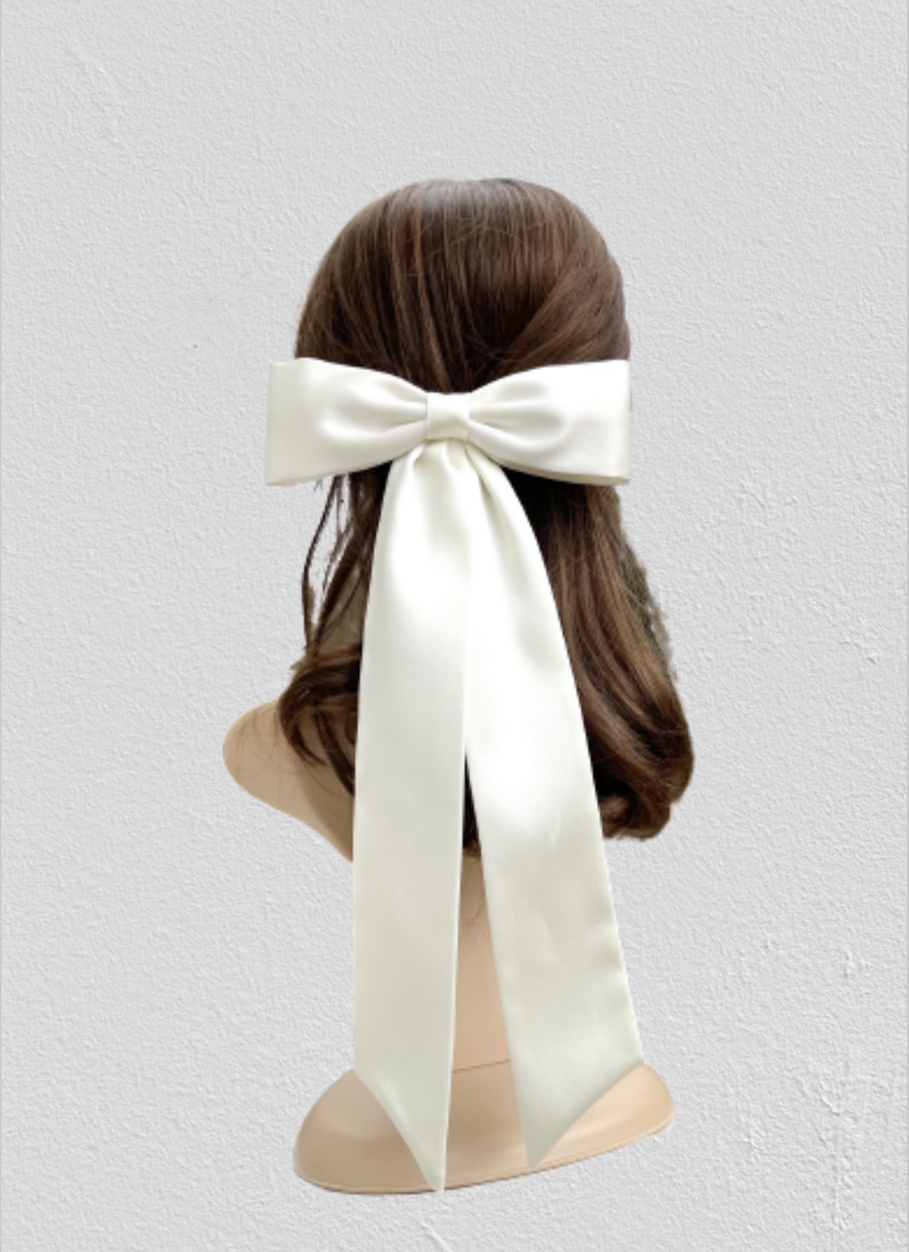 6er Set Haarschleifen Damen – Große Satin-Schleifen, 38x20 Cm, Mit Spange, Für Hochzeit, Party Oder Alltag