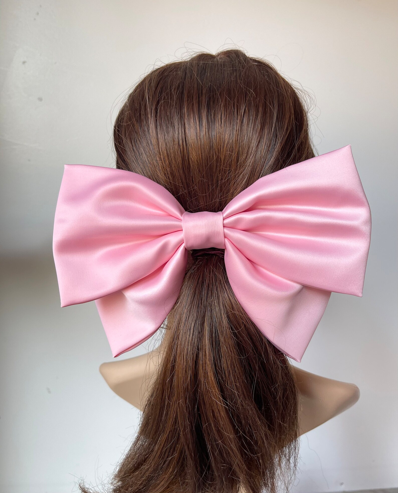 Giant Hair Bow Satin Hair Bow Hair Bow for Women France Etsy