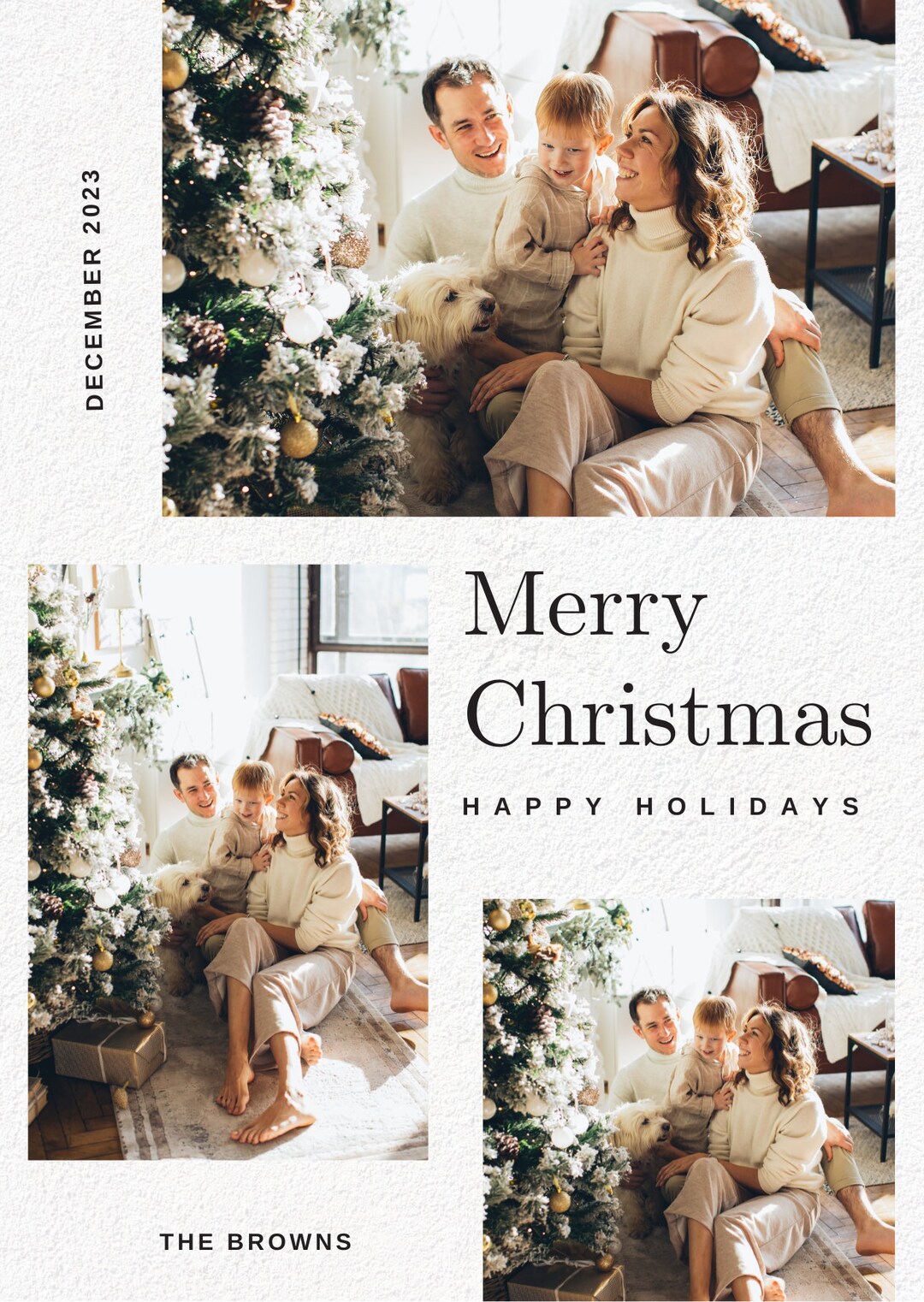 10 Editable Aesthetic Christmas Cards - Etsy