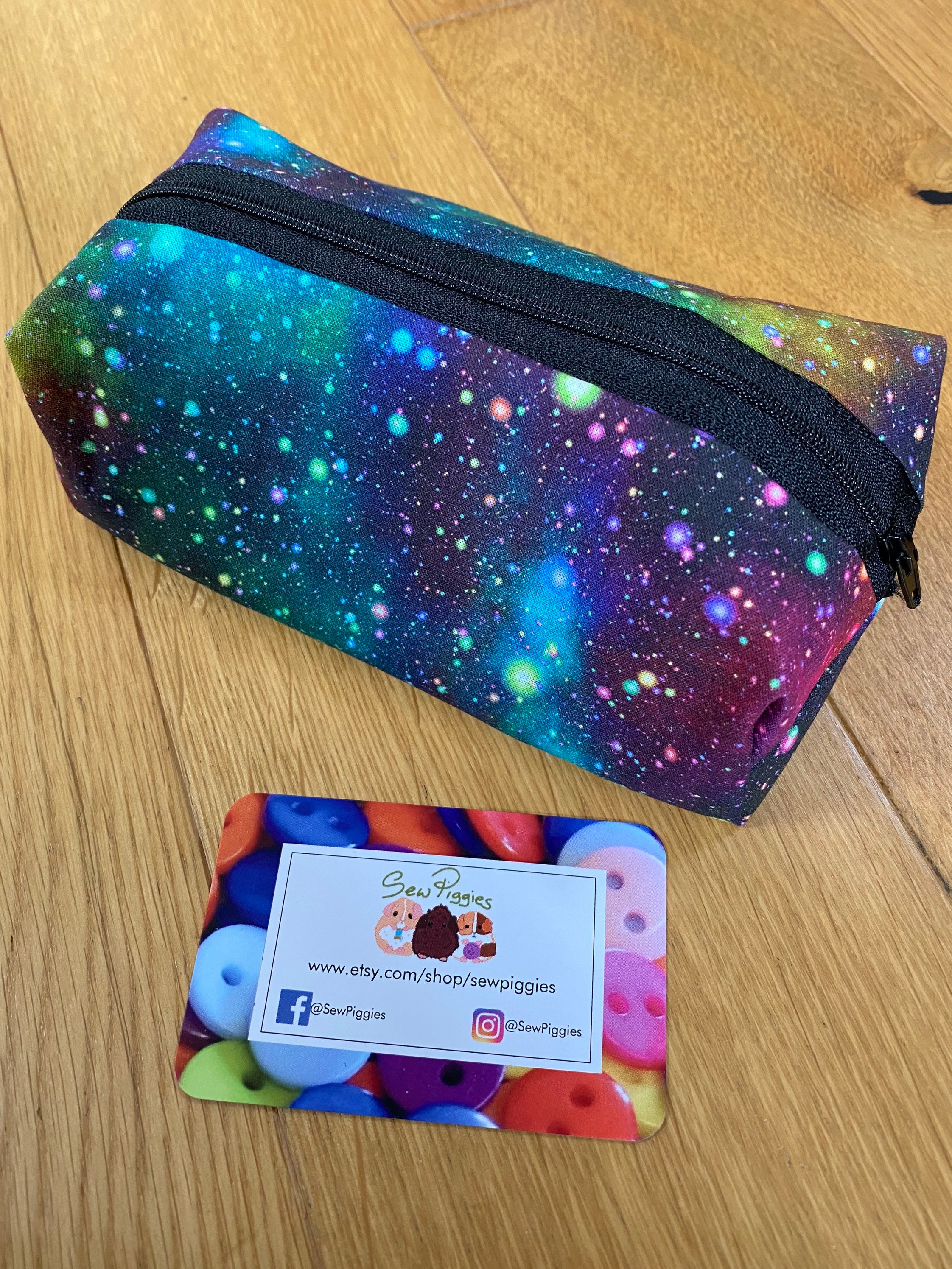 Space Galaxy Pencil Case Make up Bag Pouch Washable Etsy UK