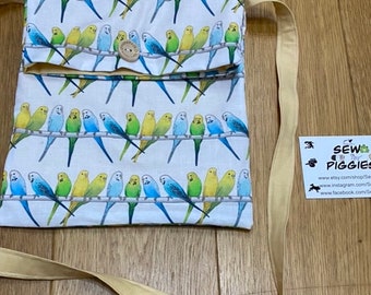 Budgie cross body bag