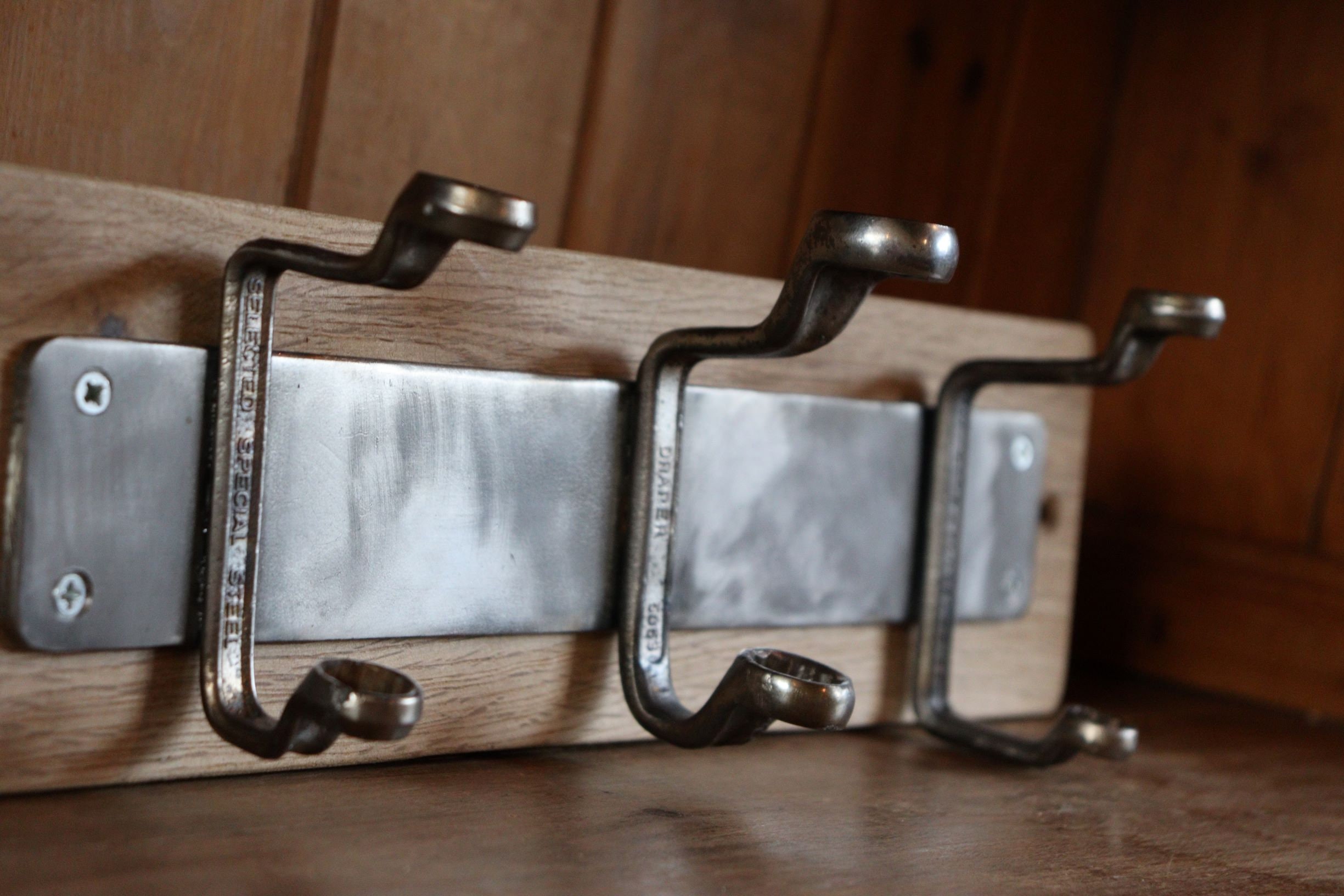 Spanner Coat Hooks Etsy UK