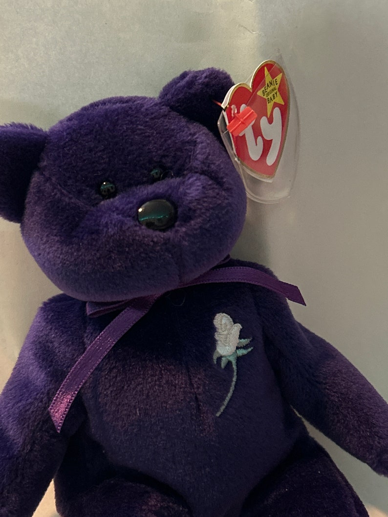 Ty Beanie Babies Princess Diana Bear From 1997 Rare and Retired - Etsy