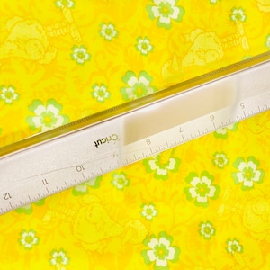 Sesame Street Big Bird 100% cotton flannel craft tumbler fabric cut “fat eighth” cut 18 inches tall x 11 inches wide