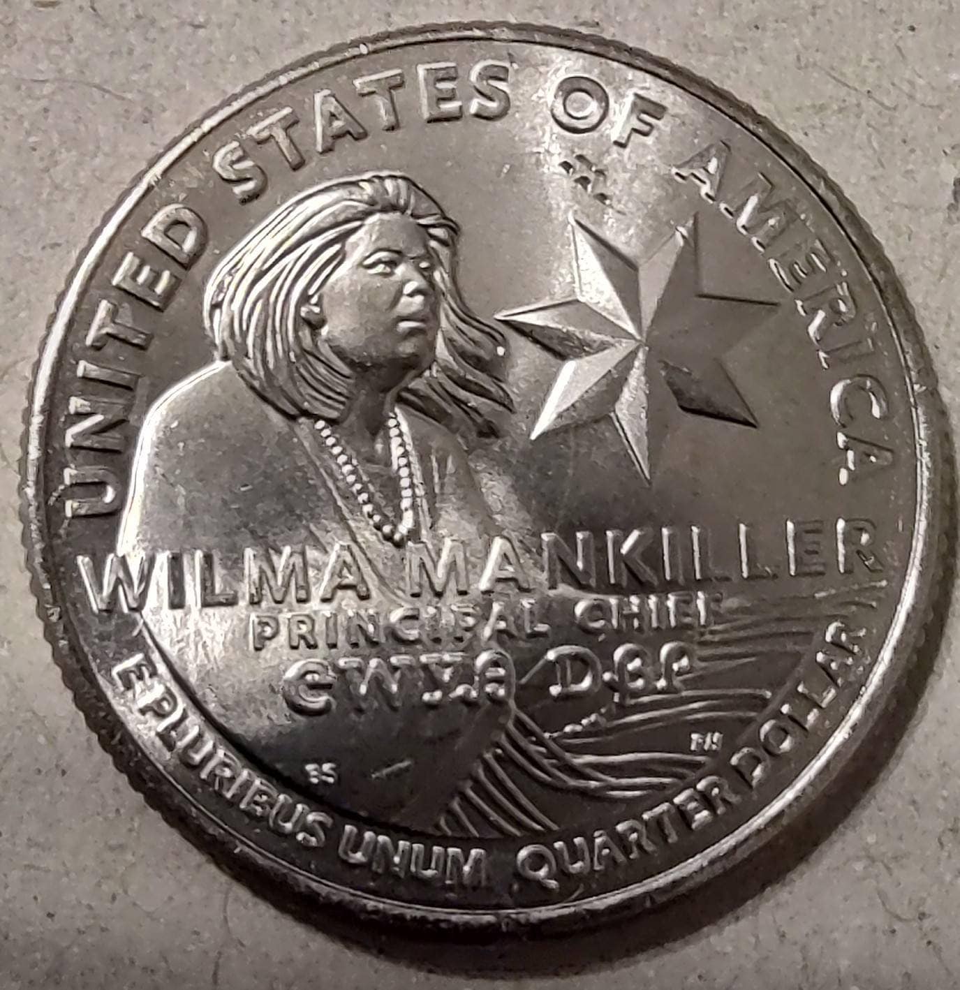 2022 P Wilma Mankiller Quarter Errors Etsy