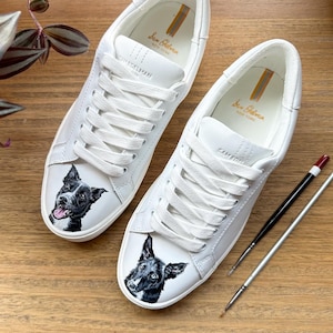 Custom Pet Portrait Sneakers