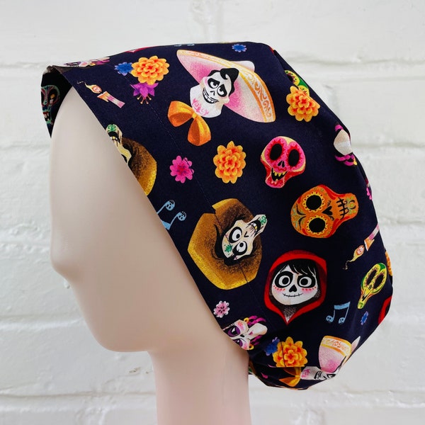 pattern for scrub cap with ties