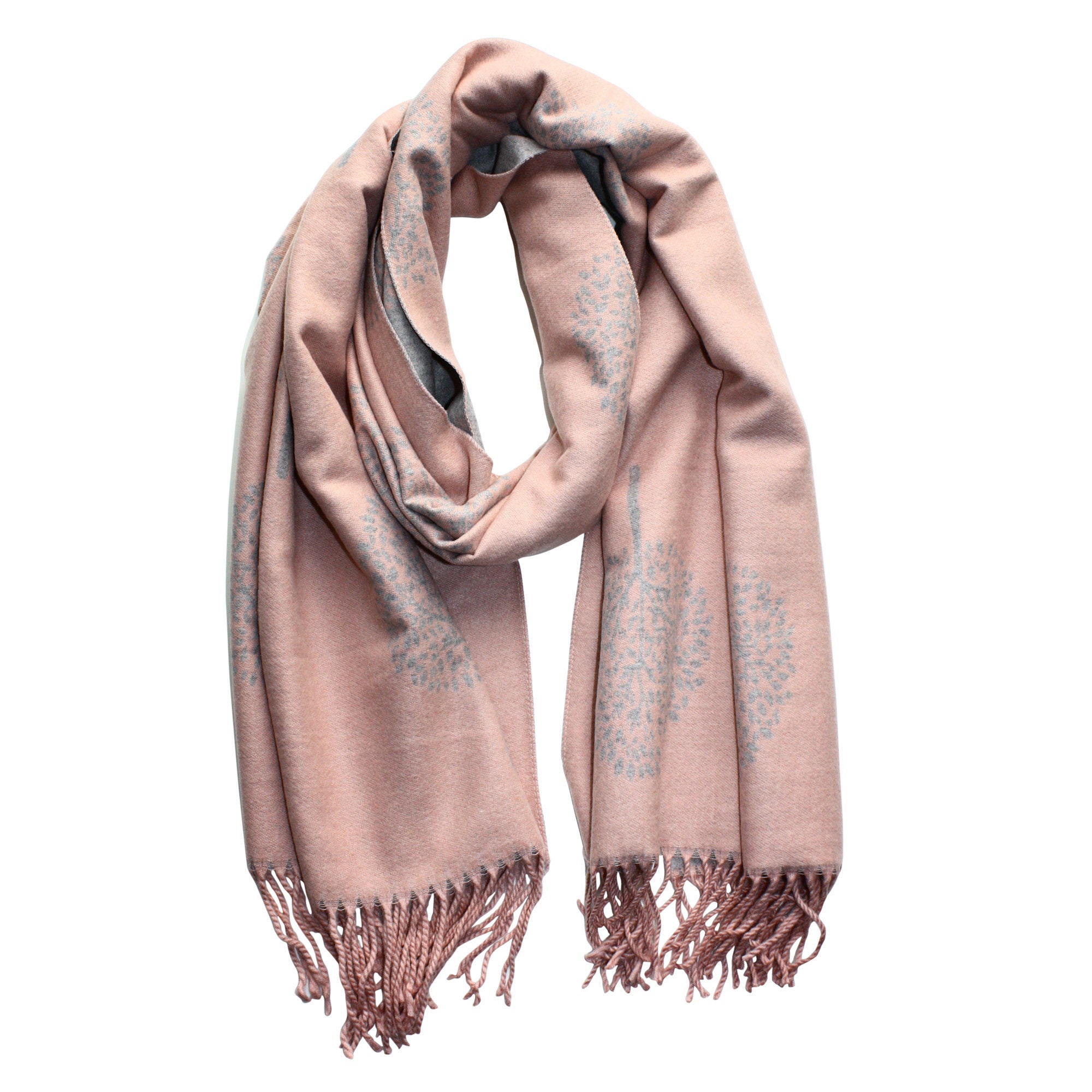 SCARF IN LIGHT PINK CASHMERE 405596