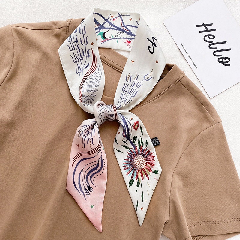 Stylish Ways To Wear a Silk Scarf, Spring-Summer 2020