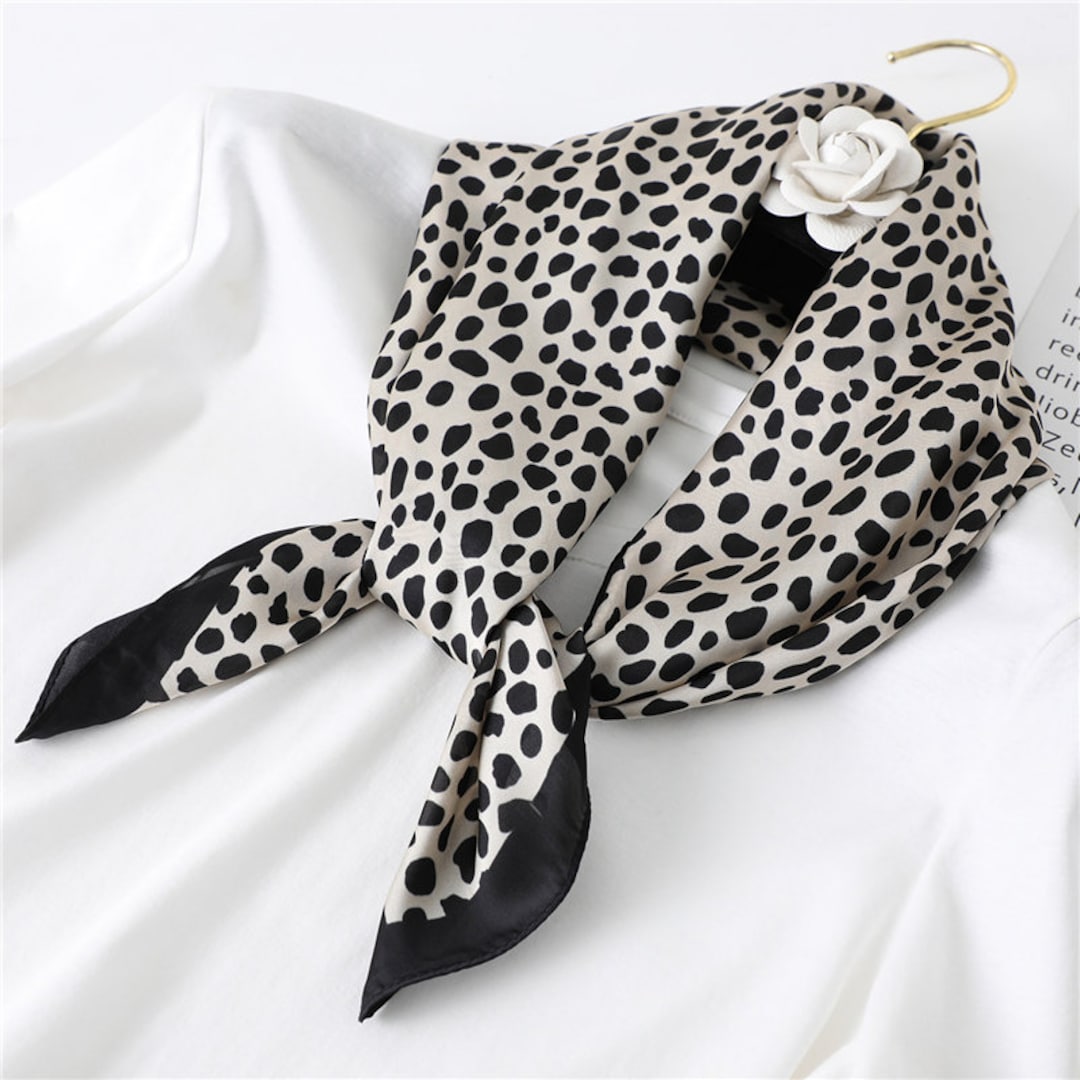Mini Animal Print Bandeau Scarf
