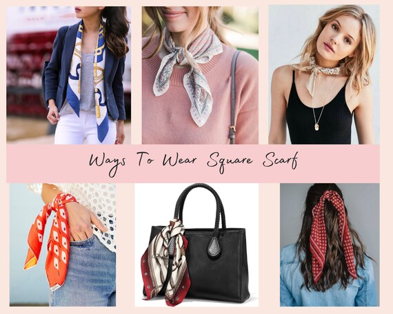 Mini square scarf store