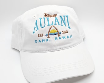 Disney Vacation Club DVC Aulani Hawaii Inspired Embroidered Hat Multiple Colors Available